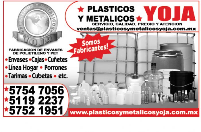 ENVASES DE PLASTICO